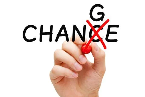 Change Chance Concept Stock Photos