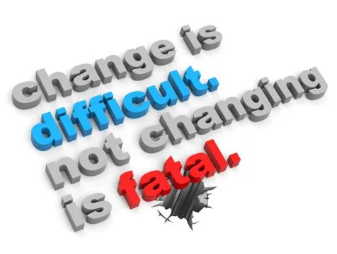 Change concept Stock Illustration