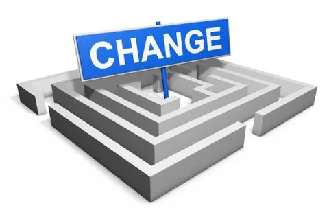 Change Concept Stock Illustration