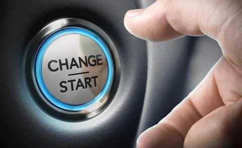 Change Decision Making Concept Stock Illustration