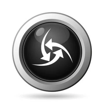Change icon. Internet button on white background.. 스톡 일러스트
