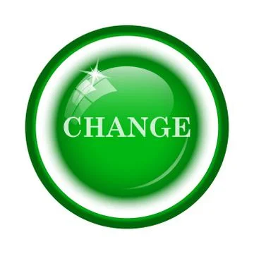 Change icon. Internet button on white background.. Stock Illustration