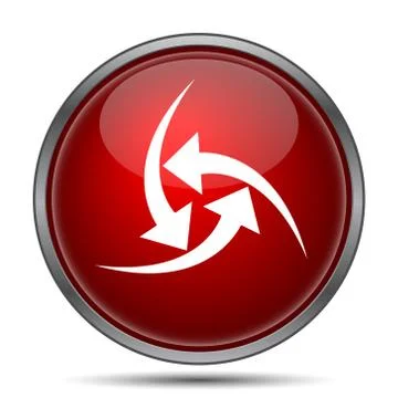 Change icon. Internet button on white background.. 스톡 일러스트