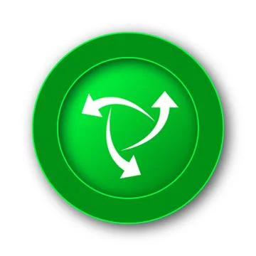 Change icon. Internet button on white background.. Stock Illustration