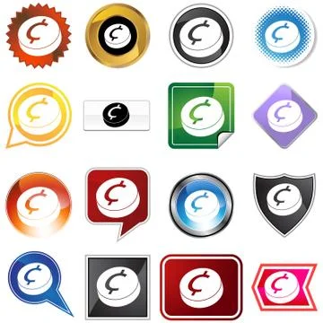 Change icon set Stock Illustration