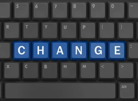 Change 스톡 일러스트