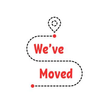 Change location badge like moving Stock Illustration