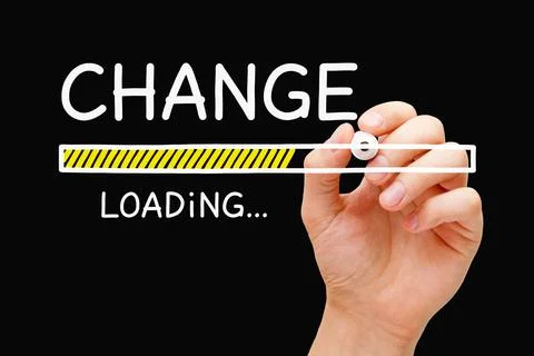 Change Management Loading Bar Concept Photos