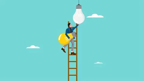 Change to new strategy to transform into a more profitable business, improv.. Stock Illustration