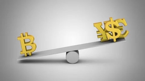 Change In Price of Bitcoin Video stock 83612469