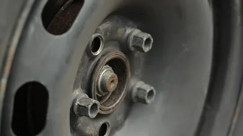 Change wheel 스톡 동영상 10685064