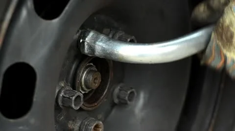 Change wheel 스톡 동영상 10685094