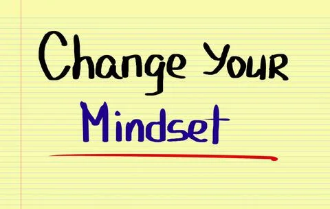Change Your Mindset Concept Change Your Mindset Concept ,model released, S... Stock Photos