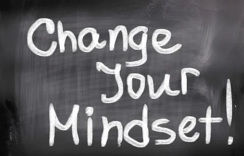 Change your mindset concept Stock Illustration