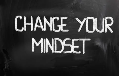 Change your mindset concept Stock Illustration