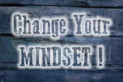 Change your mindset concept イラスト素材