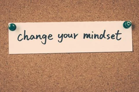 Change your mindset Stock Photos
