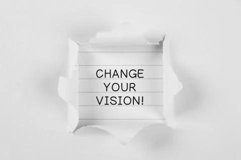 Change Your Vision Stock Photos