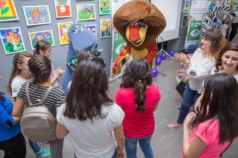 Change Yourself, not the Climate . Public Awareness Campaign on Climate Chang Stock Photos