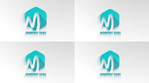Changeable Logo Opener After Effects stock
