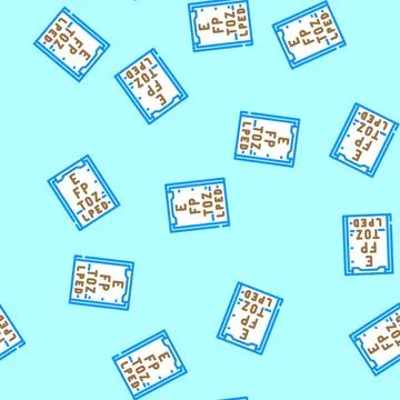 Changes vision disease symptom vector seamless pattern 스톡 일러스트