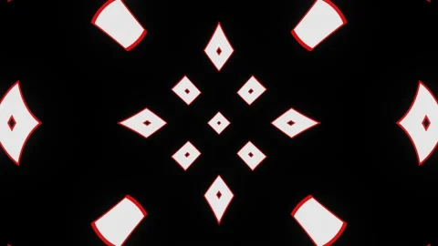 Changing abstract pattern VJ Loop Stock Footage 179858371