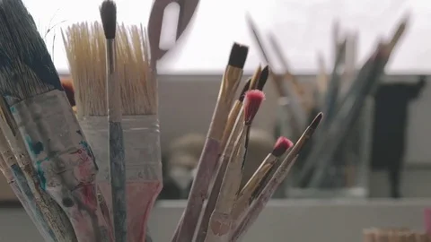 Changing Brush Stock Footage 79218453