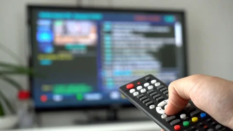 Changing channels - 6 Video stock 91171943