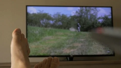 Changing Channels Close Up Stock-Footage 116843400