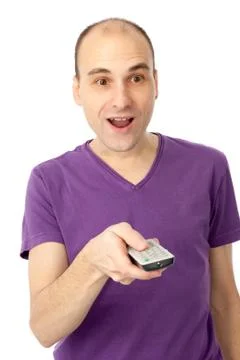 Changing channels Stock Photos