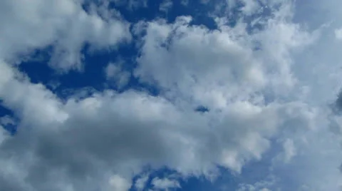 Changing cloud formations Video stock 23202314