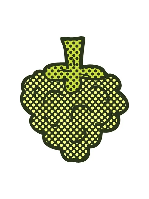 Changing color animation of cartoon doodle raspberry Stock Footage 324463697