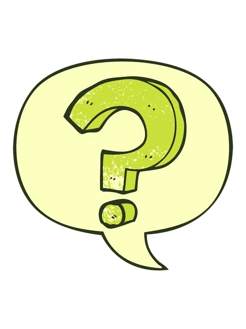 Changing color animation of cartoon question mark with speech bubble in ret.. Stock Footage 324202203