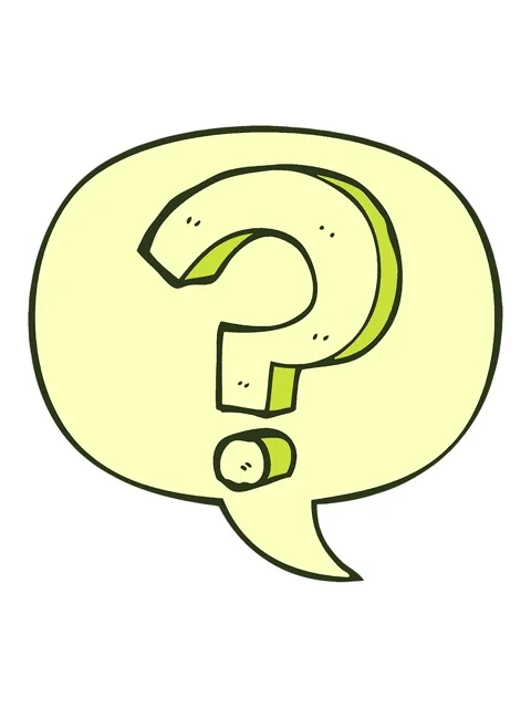 Changing color animation of cartoon question mark with speech bubble in com.. 库存影片 324339558
