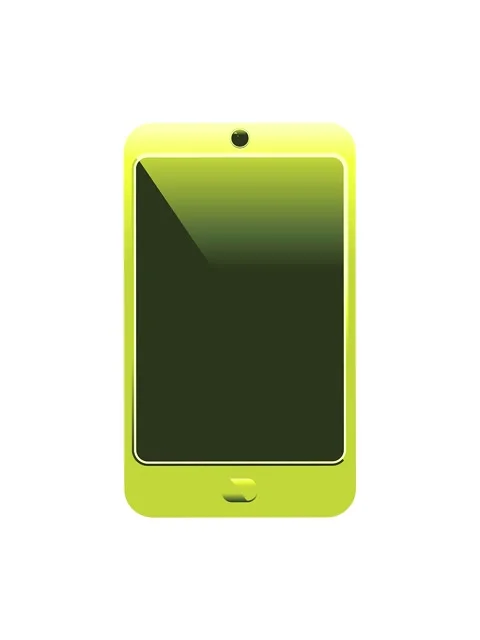 Changing color animation of cell phone Stock Footage 324331311