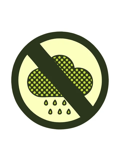 Changing color animation of comic book style cartoon of a storm rain cloud si Stock Footage 324368411