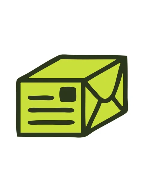 Changing color animation of cute cartoon of a paper parcel 스톡 동영상 324166161