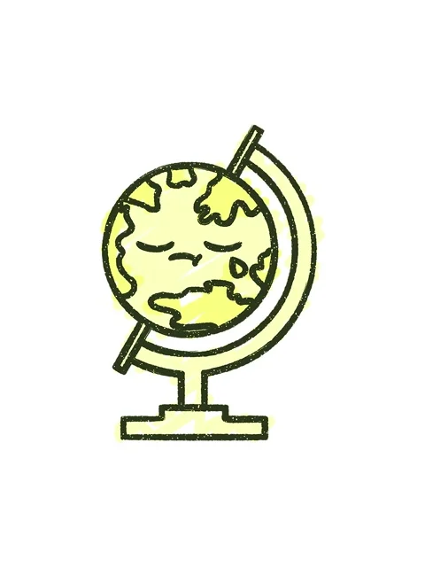 Changing color animation of Globe Map Chalk Drawing Stockbeeldmateriaal 324161990