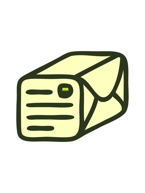 Changing color animation of gradient shaded cartoon of a paper parcel Stock Footage 324484258