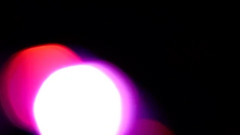 Changing the color of the large bokeh light on the left 스톡 동영상 309427270