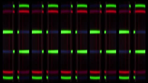 Changing Color Lines VJ Loop Stock Footage 145746169