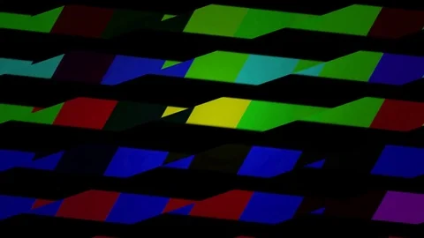 Changing colors moving downwards Stock Footage 72658318