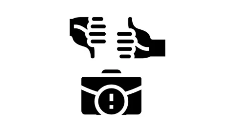 Changing customer preferences glyph icon animation Stock Footage 326138799