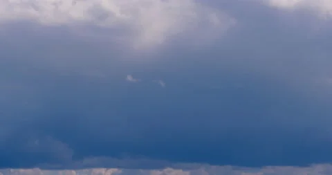 Changing darker clouds in sky / Time lapse Stock Footage 141230444