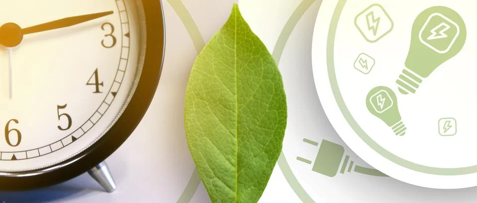 Changing environment background and renewable energy concepts for sustainability Illustration