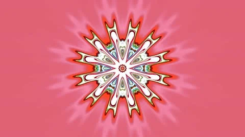 Changing flower (pattern)  Stock Footage 20545862