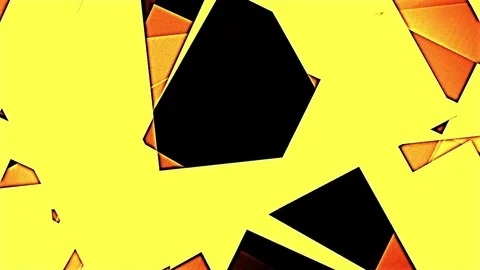 Changing Geometrical Graphics Shapes Colored Figures Flat Motion Animation Stock Footage 75864293