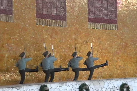 Changing of the guard 2  動画素材 1077115