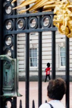 Changing guard at Buckingham Stock Photos