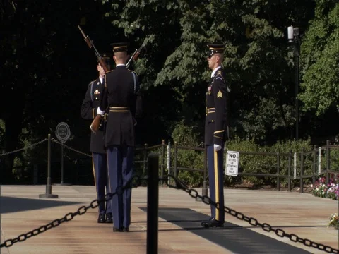 Changing of the Guard Ceremony Vidéo 74940191